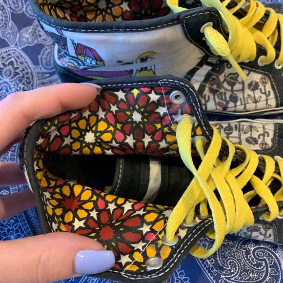 Vans X Keren Richter high top sneakers - Picture 3 of 7